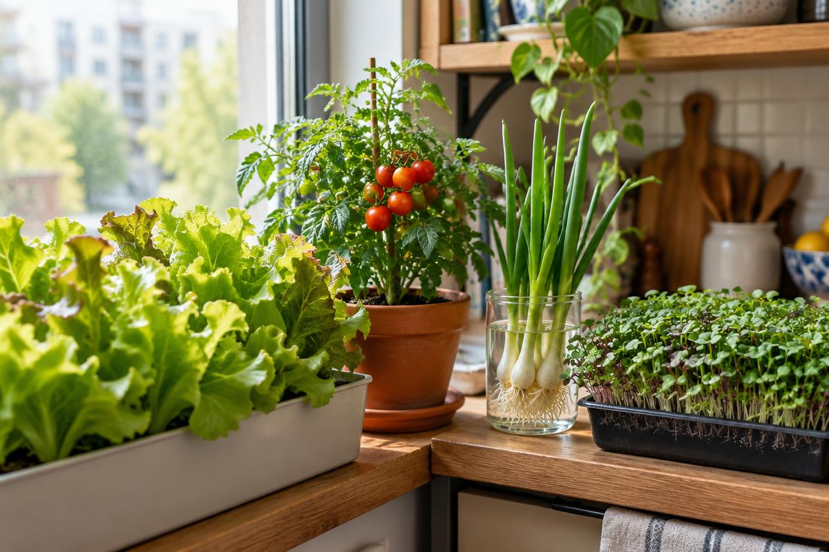 10 Best Vegetables to Grow Indoors in Small Spaces