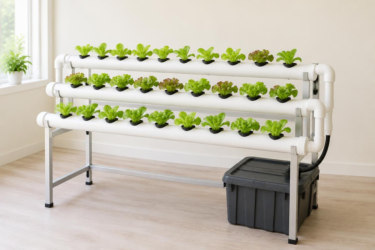 NFT / pipe hydroponic kit